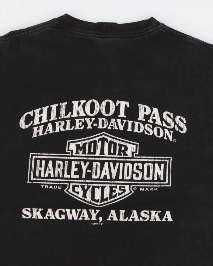 00s Harley Davidson Graphic Black T-shirt - L sold by Rokit product image thumbnail 4