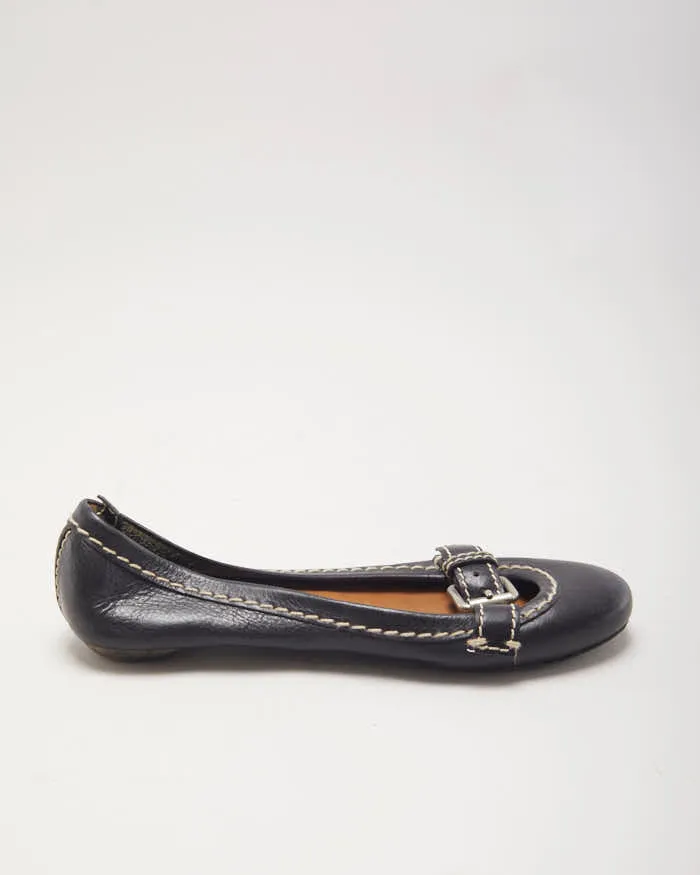 Chloe Black Buckle Ballet Pumps - UK4 sold by Rokit product image thumbnail 2