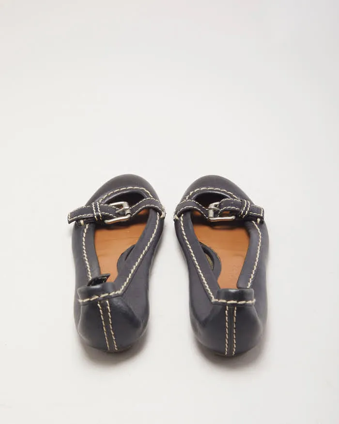 Chloe Black Buckle Ballet Pumps - UK4 sold by Rokit product image thumbnail 4