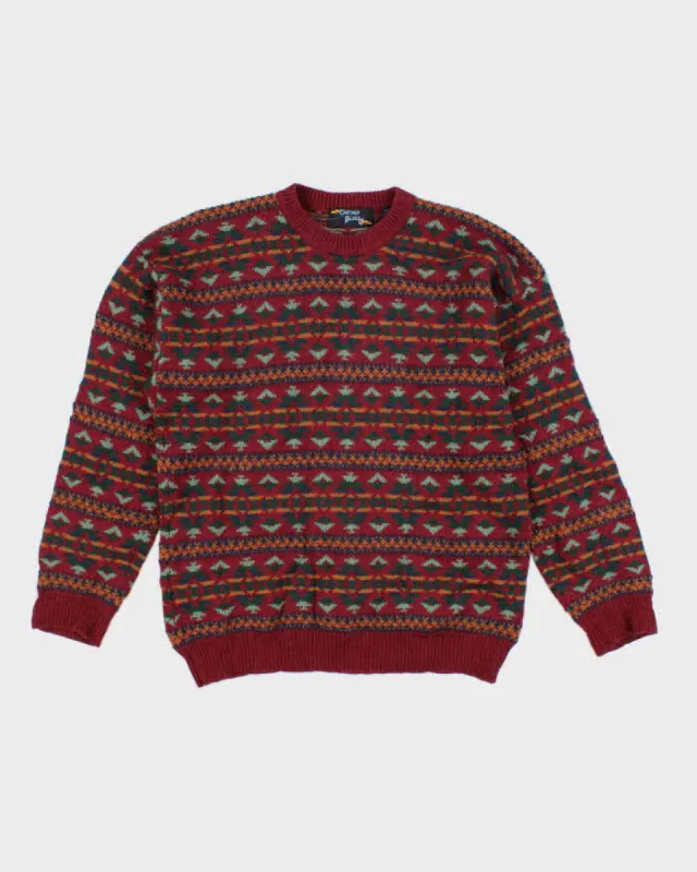 Vintage 80s Men's Oxford Blues Sweater - M sold by Rokit