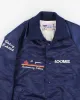 Mens Vintage 1990s Corporate Office Navy Bomber Jacket - S sold by Rokit