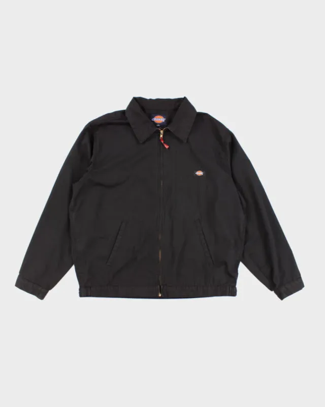 Mens 1990s Black Dickies Boxy Zip Up Jacket - L sold by Rokit