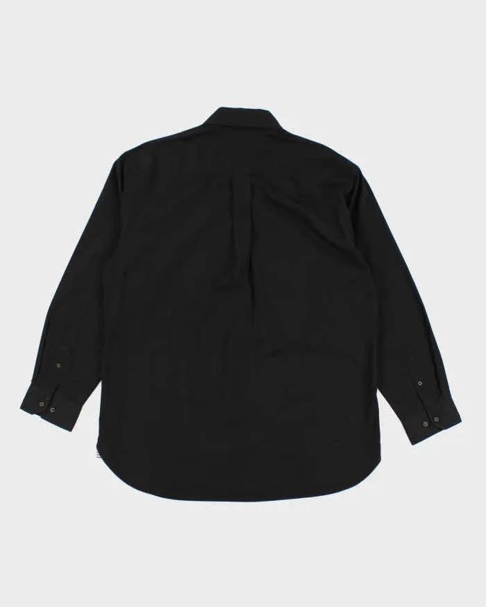 Vintage 90s Tommy Hilfiger Black Shirt - XL sold by Rokit product image thumbnail 2
