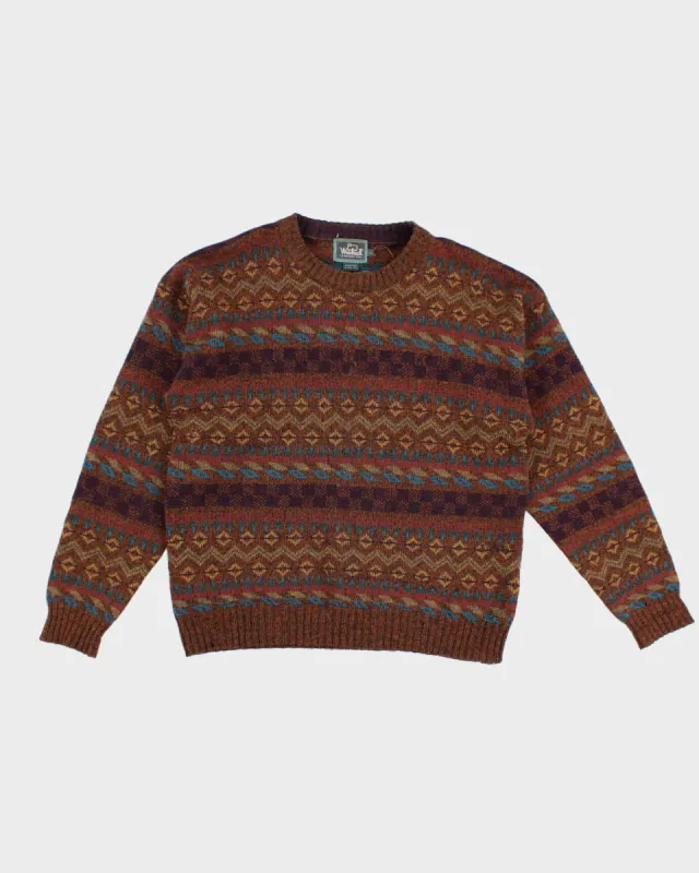Vintage Woolrich Patterned Jumper - L sold by Rokit