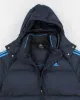 Adidas Blue Hooded Jacket - M sold by Rokit