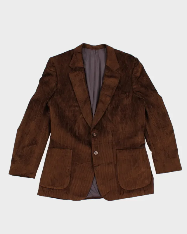 Vintage Pure Silk Custom Blazer - L sold by Rokit