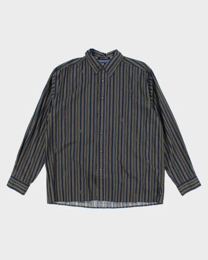 Vintage 90s Tommy Hilfiger Long Sleeve Shirt - M sold by Rokit