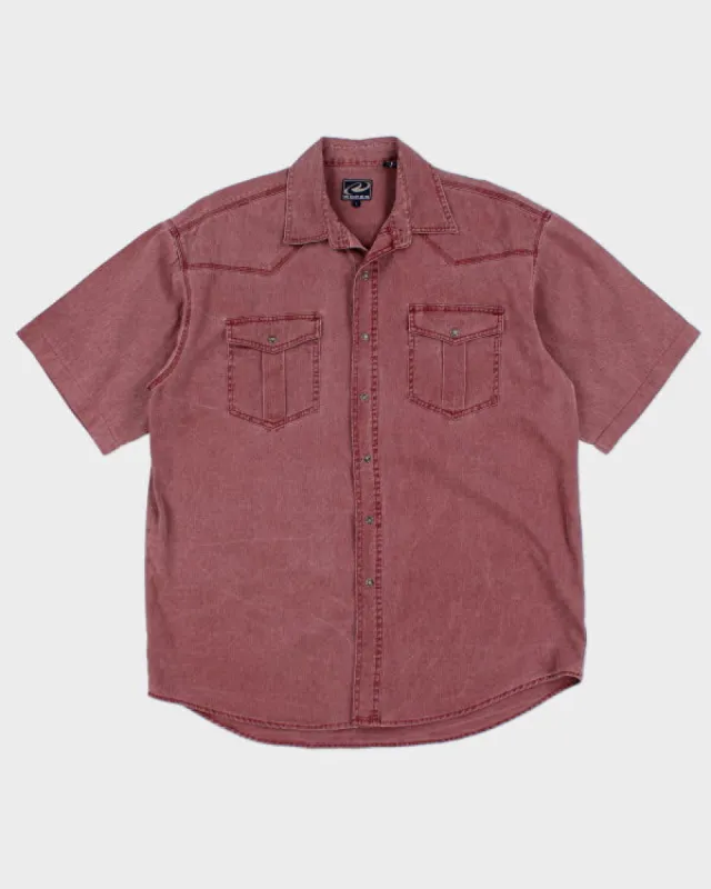 Vintage Roper Red Shirt - L sold by Rokit