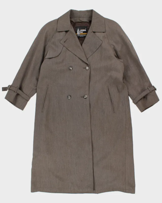 London Fog Thick Trench Coat - L sold by Rokit