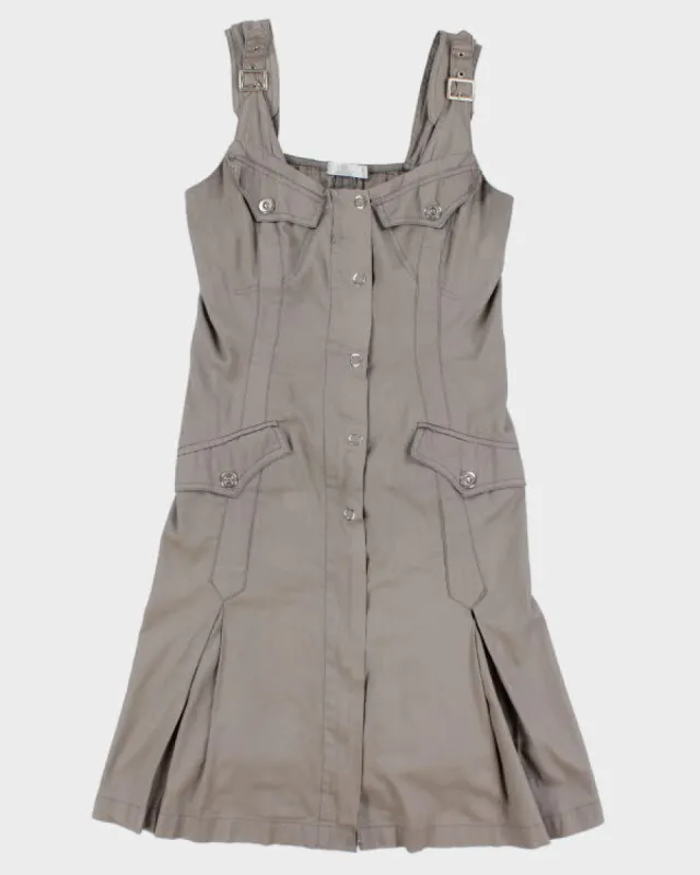 Y2k 00s F&2 Cargo Dress - L sold by Rokit