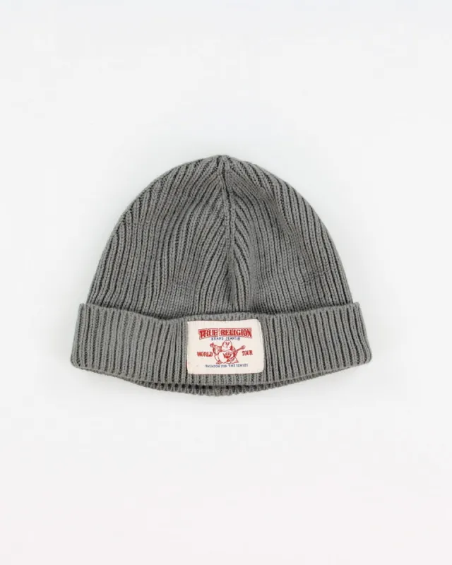 Y2K True Religion Beanie - O/S sold by Rokit