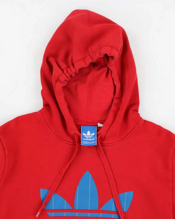 Mens Red adidas Classic Logo Hoodie - S sold by Rokit product image thumbnail 3