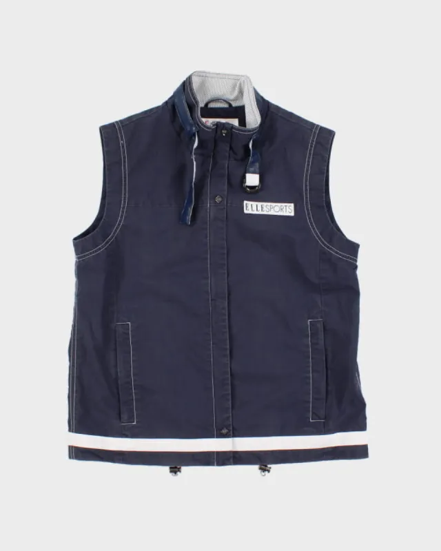 Vintage 90s/00s Elle Sports Sleeveless Jacket - S sold by Rokit