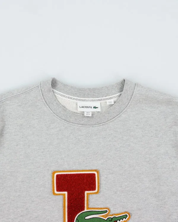 Lacoste Grey Sweatshirt - XL sold by Rokit product image thumbnail 3