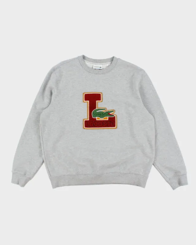 Lacoste Grey Sweatshirt - XL sold by Rokit