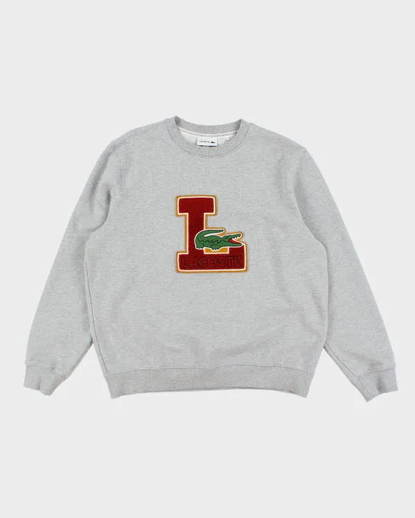 Lacoste Grey Sweatshirt - XL sold by Rokit