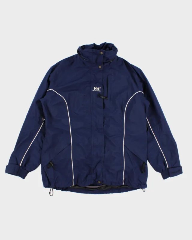 Vintage Men's Blue Helly Hansen winter sports jacket - L sold by Rokit