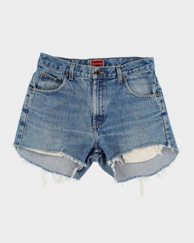 00s Tommy Hilfiger Denim Cut-Off Shorts - M sold by Rokit