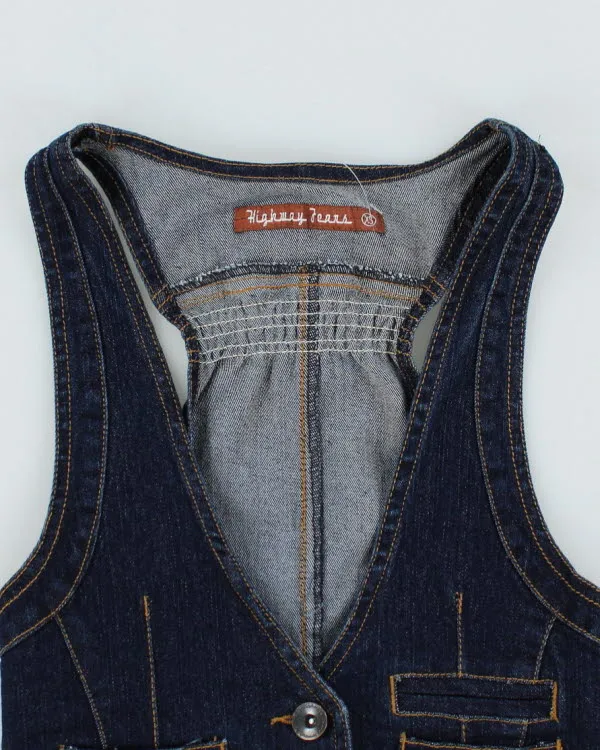 Y2k 00s Highway Jeans Denim Waist Coat - XS sold by Rokit product image thumbnail 3