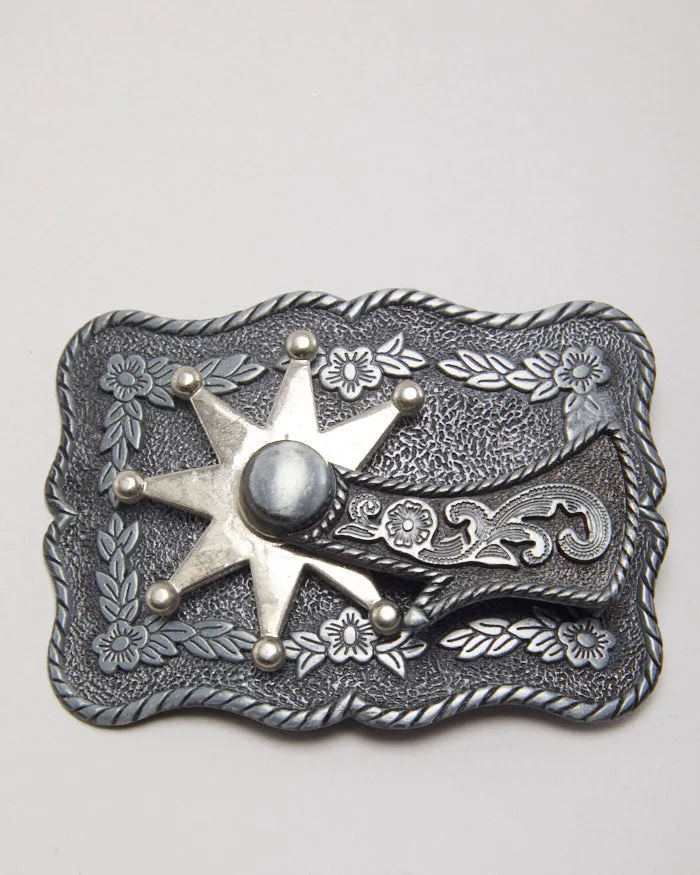 Vintage Western Spur Spinning Belt Buckle sold by Rokit product image thumbnail 3