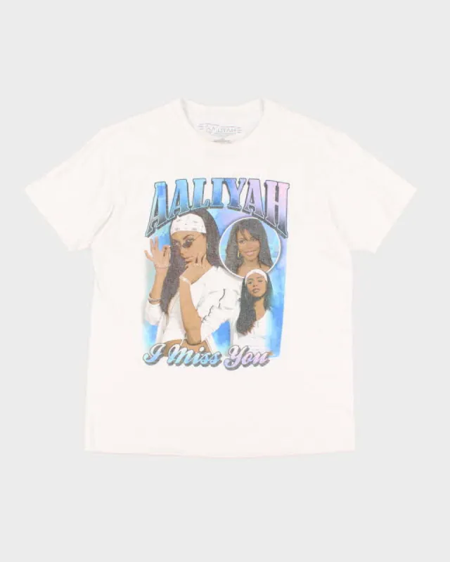Mens Aalyiah Graphic T shirt - L sold by Rokit