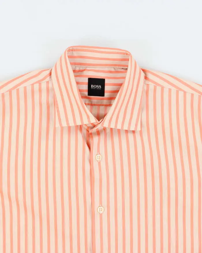 Mens Orange Boss Button Up Shirt - XL sold by Rokit product image thumbnail 3