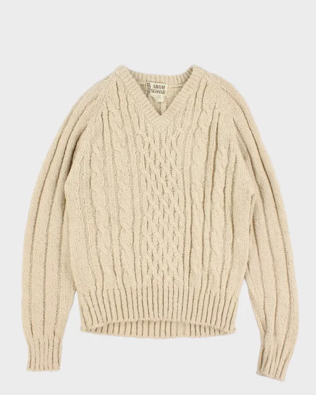 Vintage Timeless Knit Jumper - L sold by Rokit
