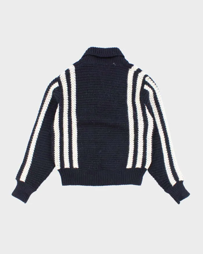 50s Vintage Men's Black Jantzen Wool Knit Sweater - L sold by Rokit product image thumbnail 2