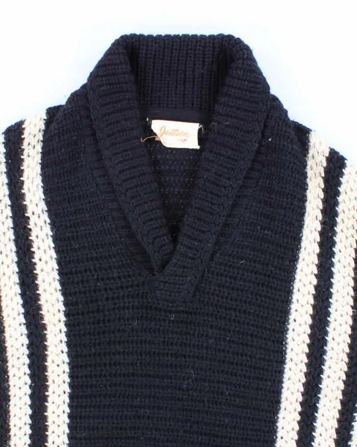 50s Vintage Men's Black Jantzen Wool Knit Sweater - L sold by Rokit product image thumbnail 3