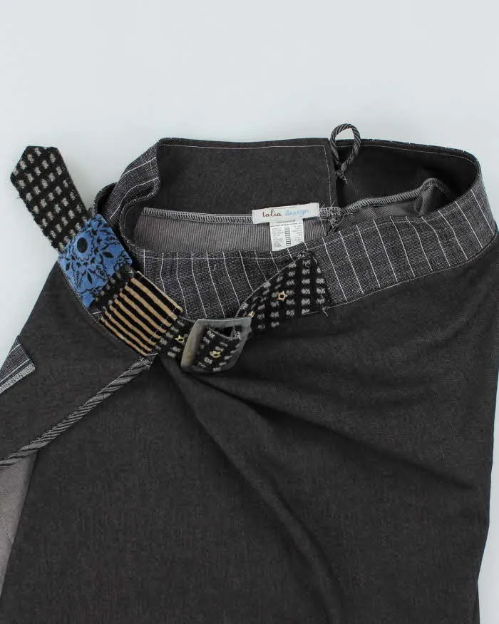 Vintage Y2k 00s Talia Designs Patchwork Wrap Skirt - M sold by Rokit product image thumbnail 3