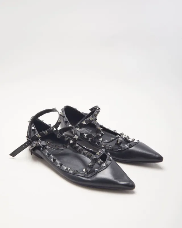 Valentino Garavani Studded Ballet Pumps -UK5 sold by Rokit