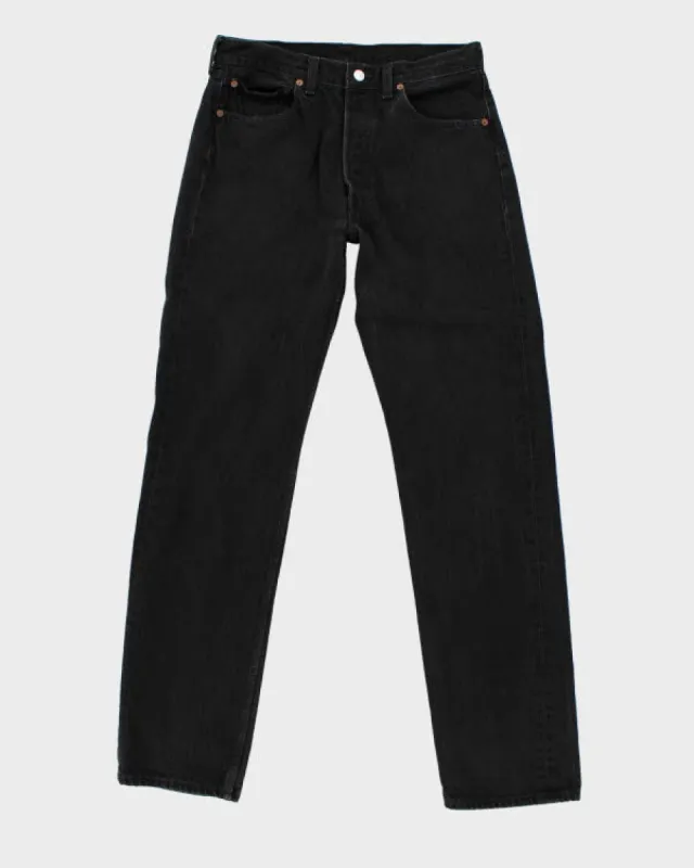 Vintage Levi's 501 Black Jeans - W32 L34 sold by Rokit