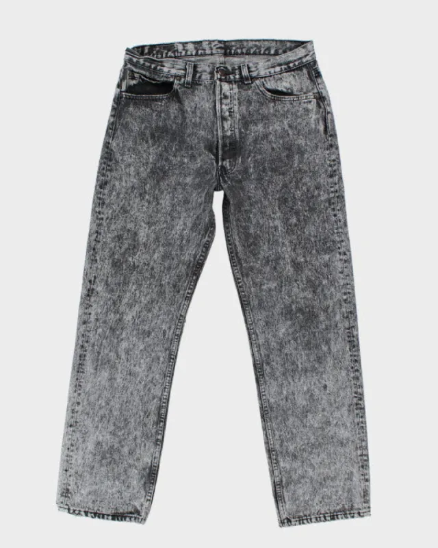 Vintage Levi's 501 Acid Wash Jeans - W34 L30 sold by Rokit