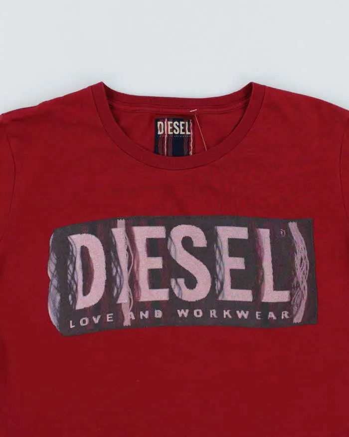 Vintage Y2K Diesel Graphic T-Shirt - M sold by Rokit product image thumbnail 3