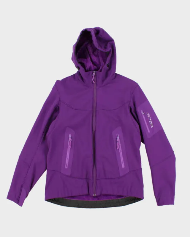 Womens Arc'Teryx Purple Zip Up Hoodie - S sold by Rokit