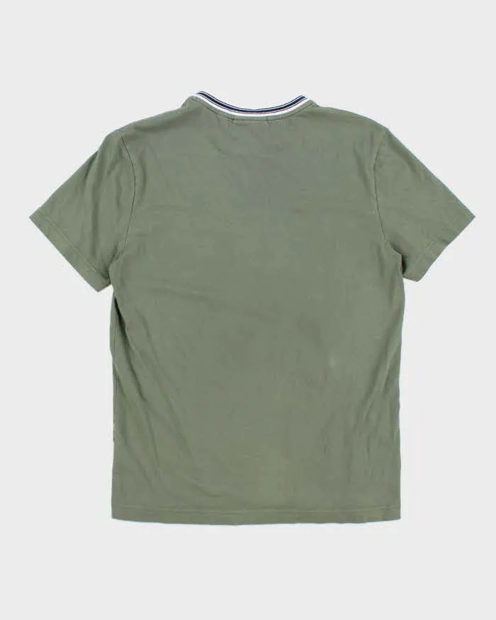 Lacoste Khaki Green T-shirt - M sold by Rokit product image thumbnail 2