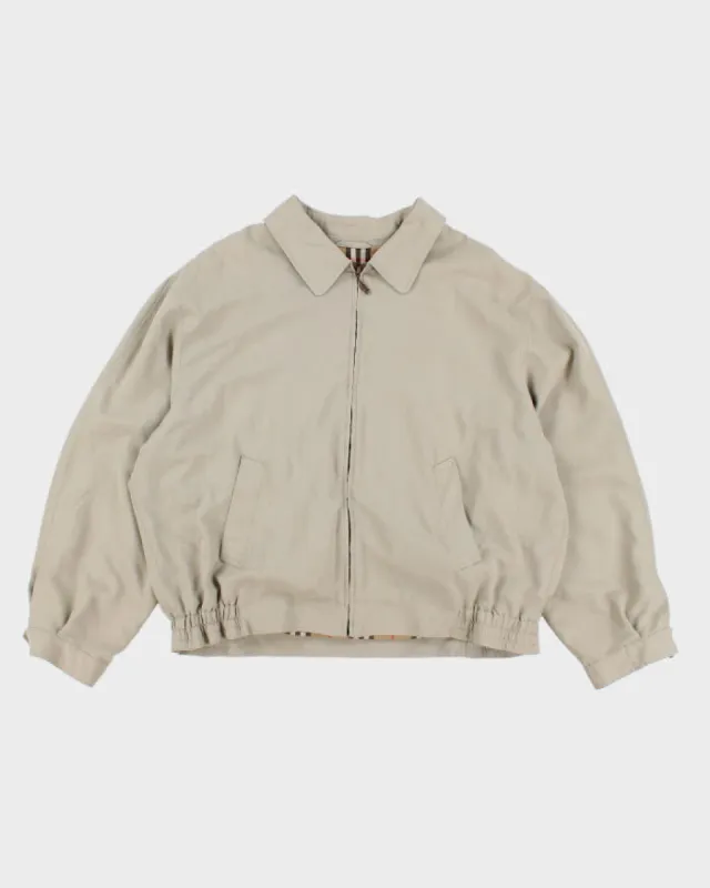 Vintage Burberry Track Jacket - L sold by Rokit