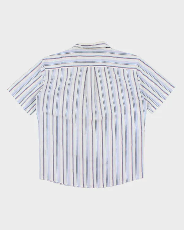 Vintage 90's Men's Striped Short Sleeve Shirt - XL sold by Rokit product image thumbnail 2