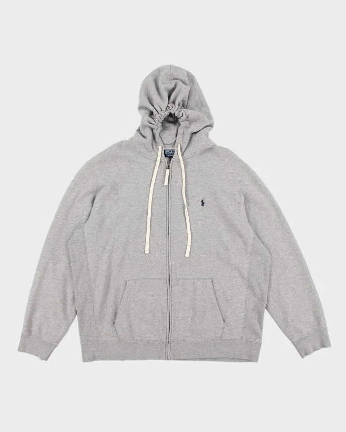 Vintage Men's Ralph Lauren Zip Up Hoodie - XL sold by Rokit