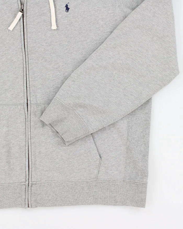 Vintage Men's Ralph Lauren Zip Up Hoodie - XL sold by Rokit product image thumbnail 4