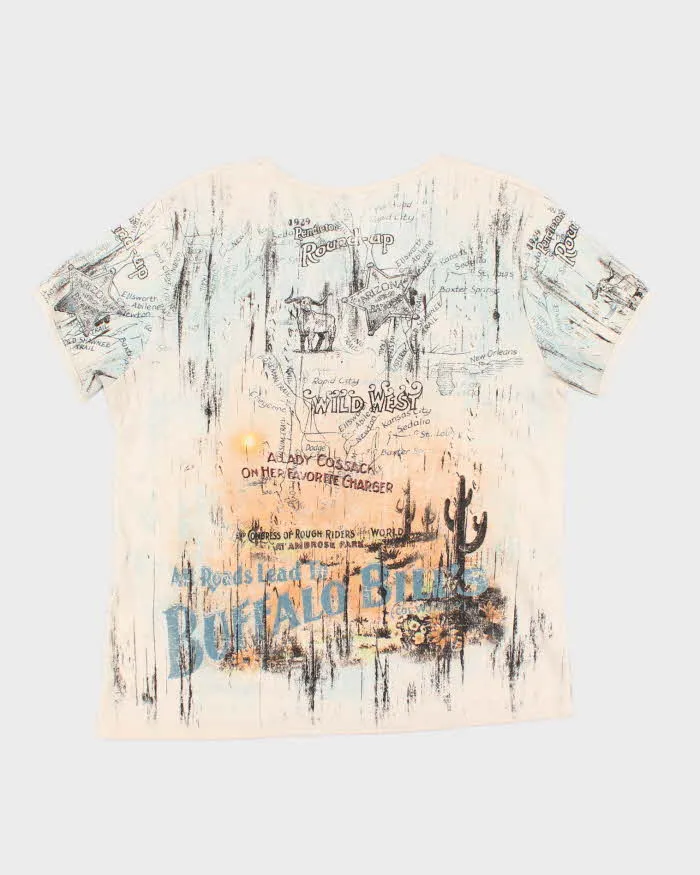 Y2k 00s Cactus Bay Wild West Cowboy T-Shirt - XL sold by Rokit product image thumbnail 2