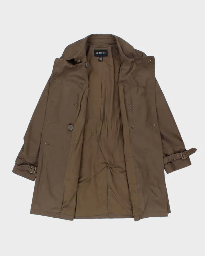 Vintage Women's Green London Fog Trench Coat - L sold by Rokit product image thumbnail 4