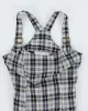 Vintage Plaid Pinafore Dress - S sold by Rokit