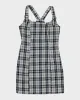 Vintage Plaid Pinafore Dress - S sold by Rokit