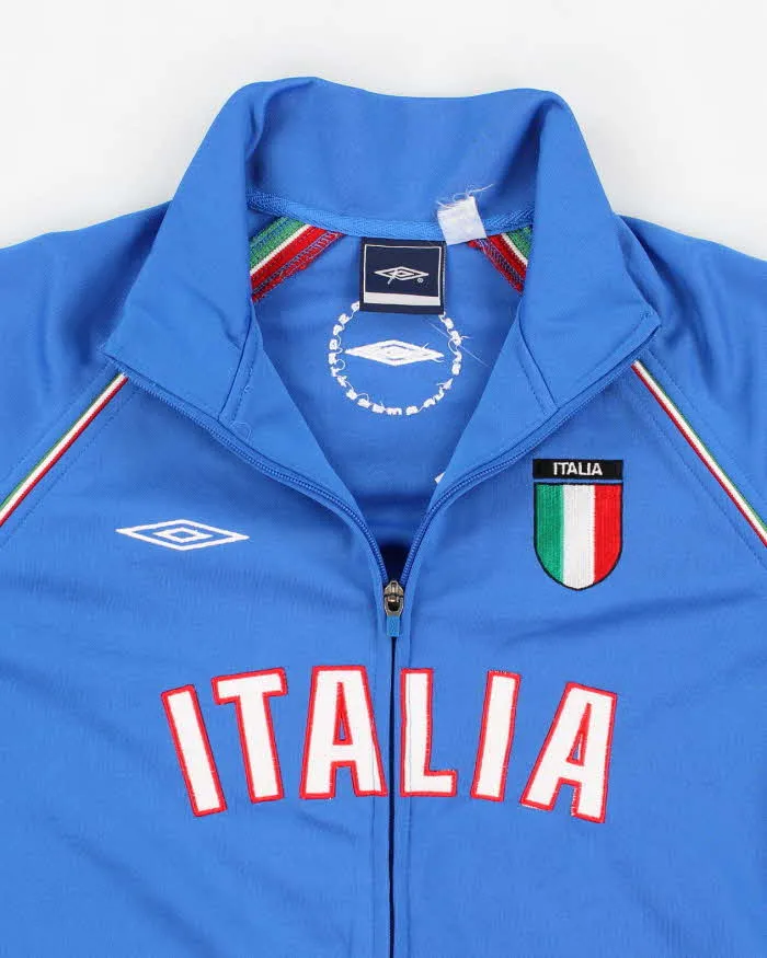Vintage Men's Blue Umbro Italy Zip Up Track Jacket - M sold by Rokit product image thumbnail 3