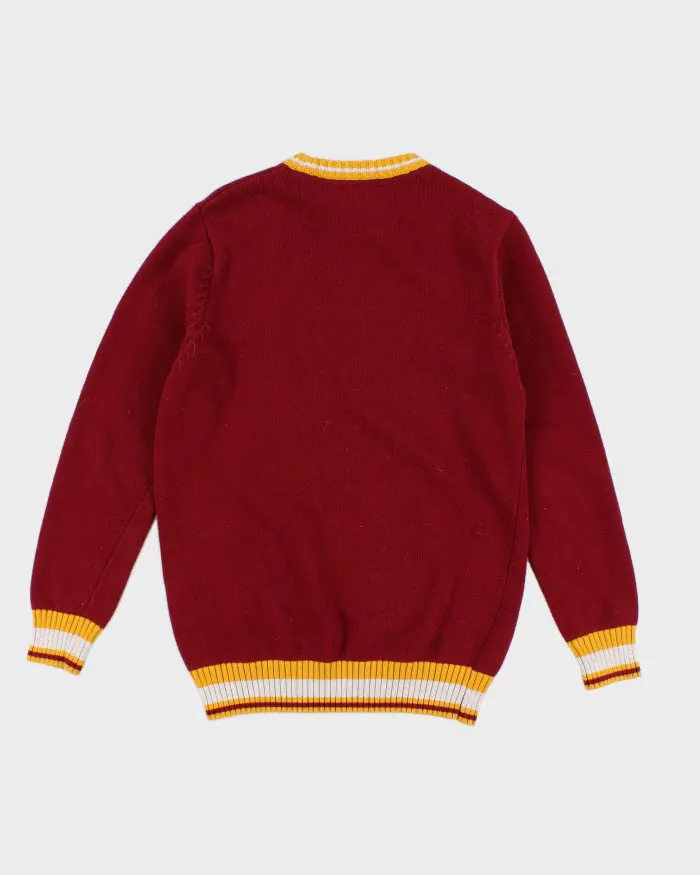 The Superdry Orange Label Red Knit Jumper - M sold by Rokit product image thumbnail 2