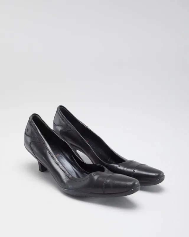 90's Vintage Women's Black Prada Heels - 4 sold by Rokit