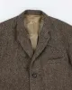 90s Vintage Men's Green Harris Tweed Blazer - L sold by Rokit
