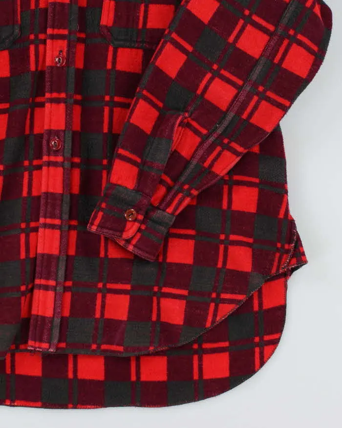 Vintage 60s Champion Thick Flannel Shirt - L sold by Rokit product image thumbnail 4