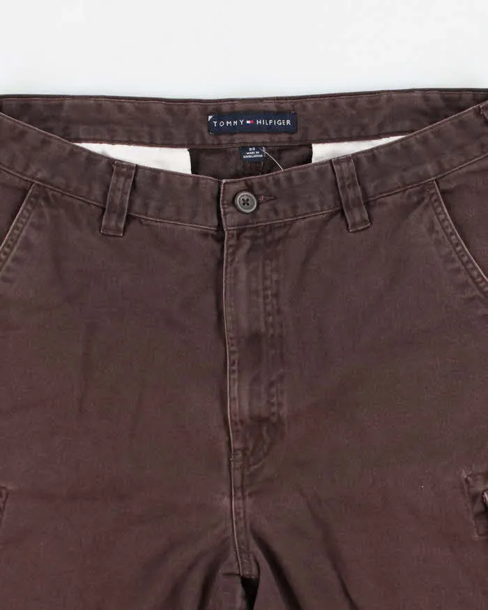Tommy Hilfiger Brown Cargo Shorts - W33 sold by Rokit product image thumbnail 3